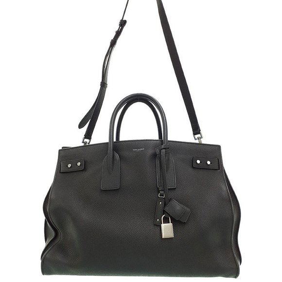 Saint Laurent Paris Sac De Jour 2way Bag Black - Picture 1 of 9